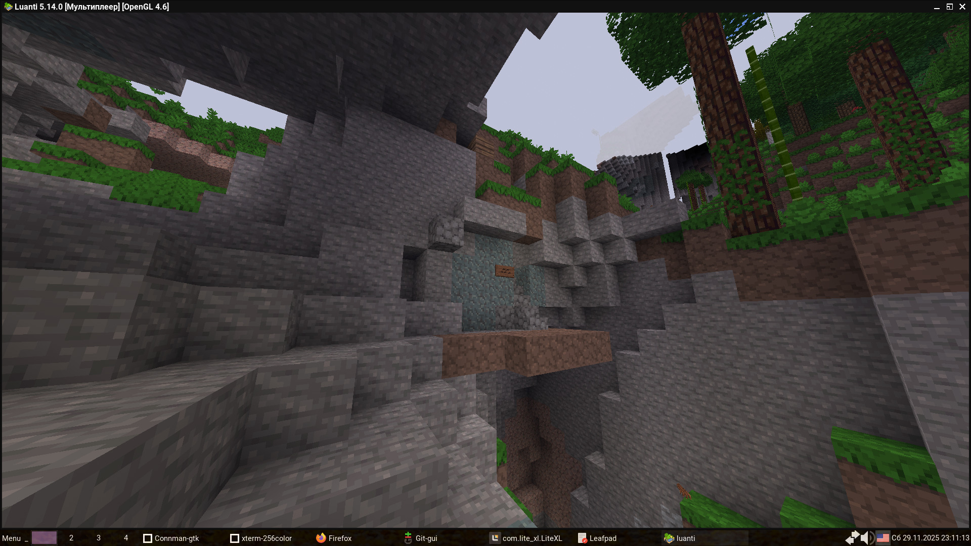 Задний вход